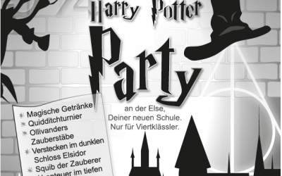 Harry-Potter-Party: schön war es!