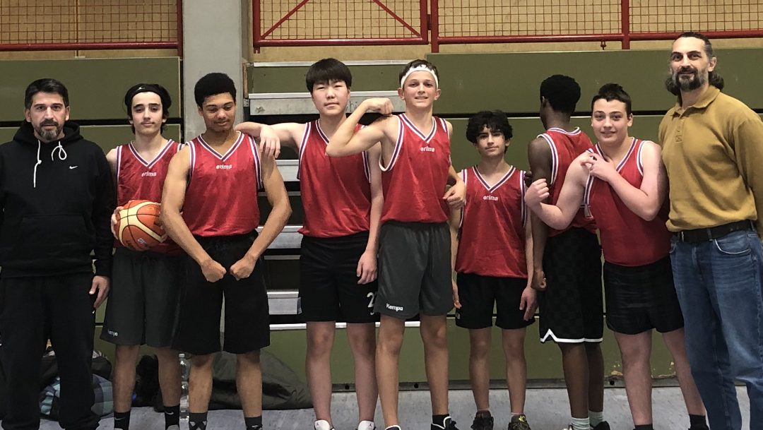 Erfolgreiche Basketballer