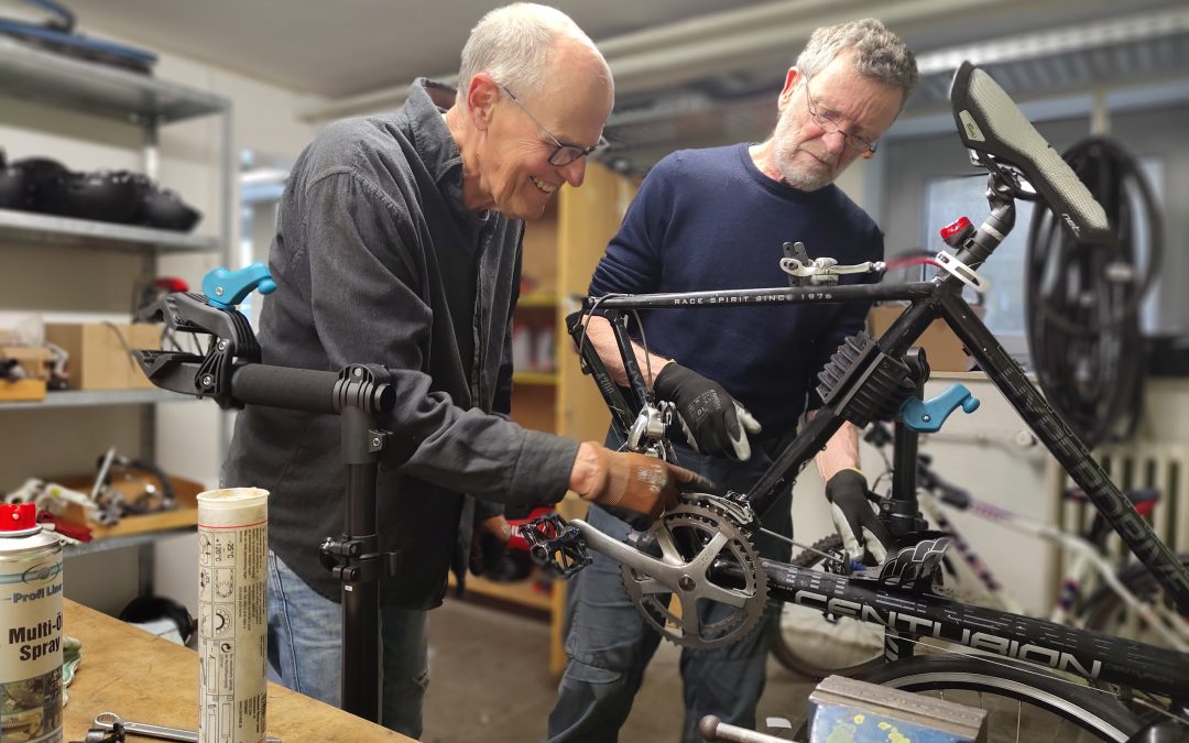 Die ELSE hat eine Fahrradwerkstatt!